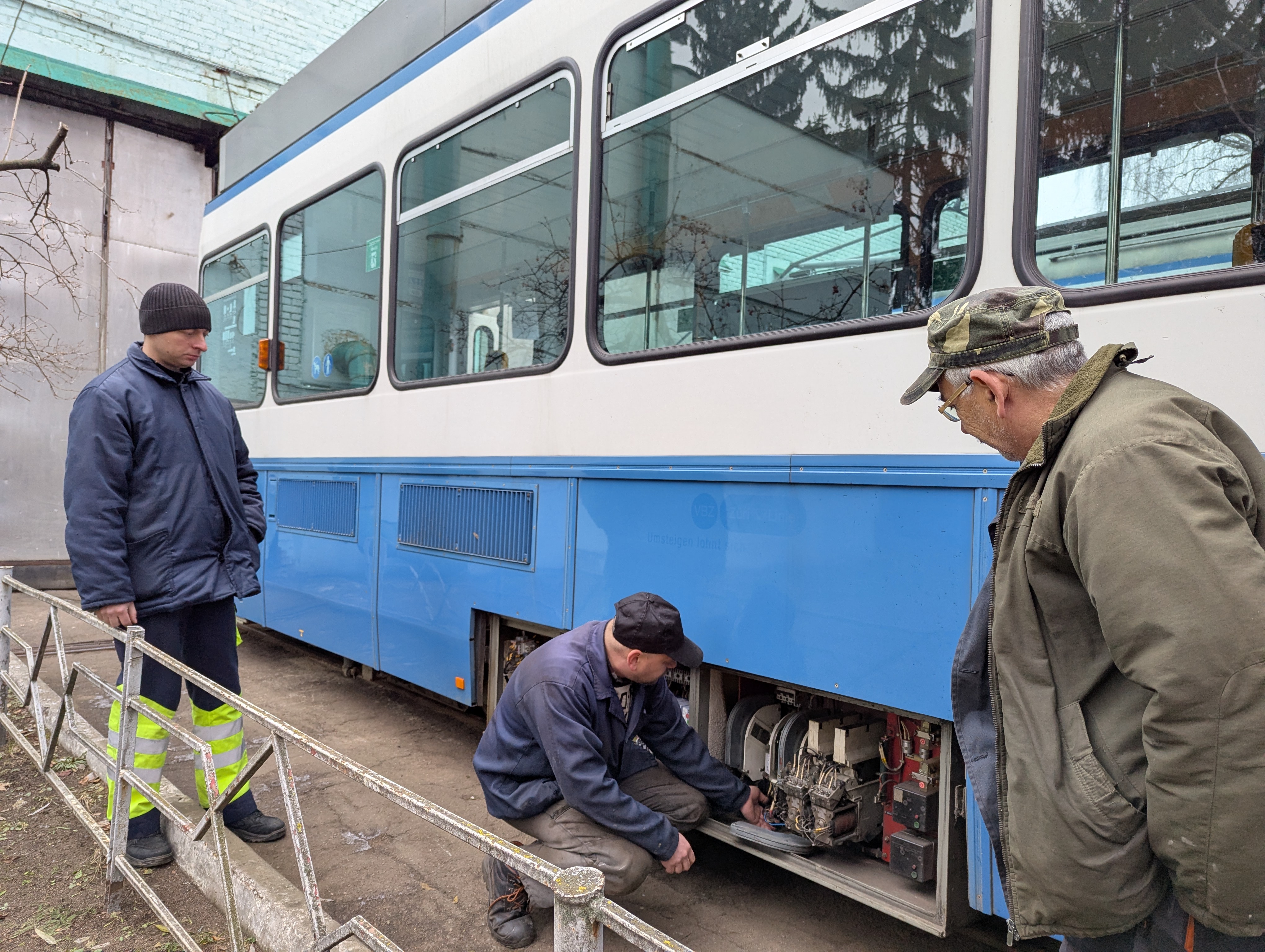 Інженери Вінницької транспортної компанії стажувались у своїх європейських колег з міста Цюрих