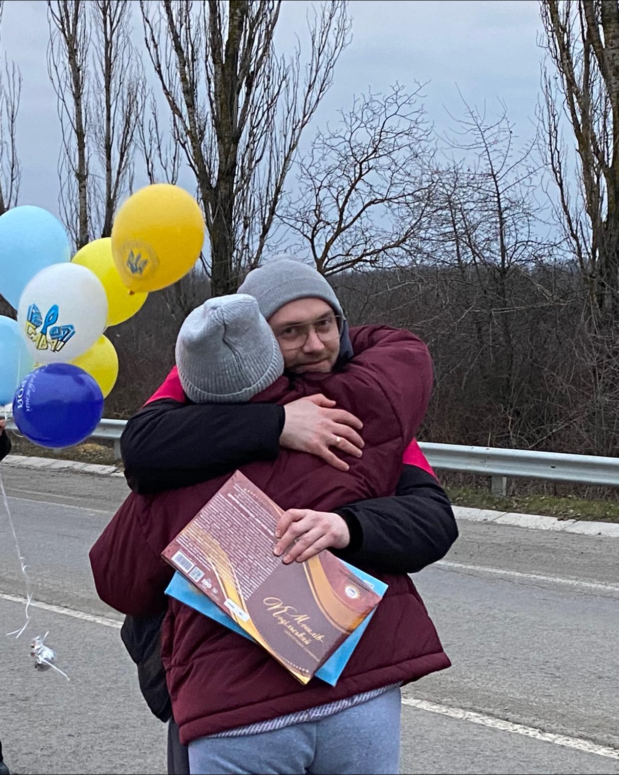 На Вінниччині зустріли прикордонника, який повернувся з російського полону