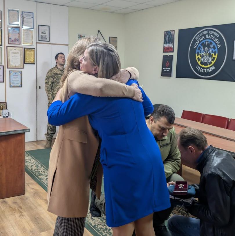 У Козятині родинам полеглих воїнів вручили державні нагороди