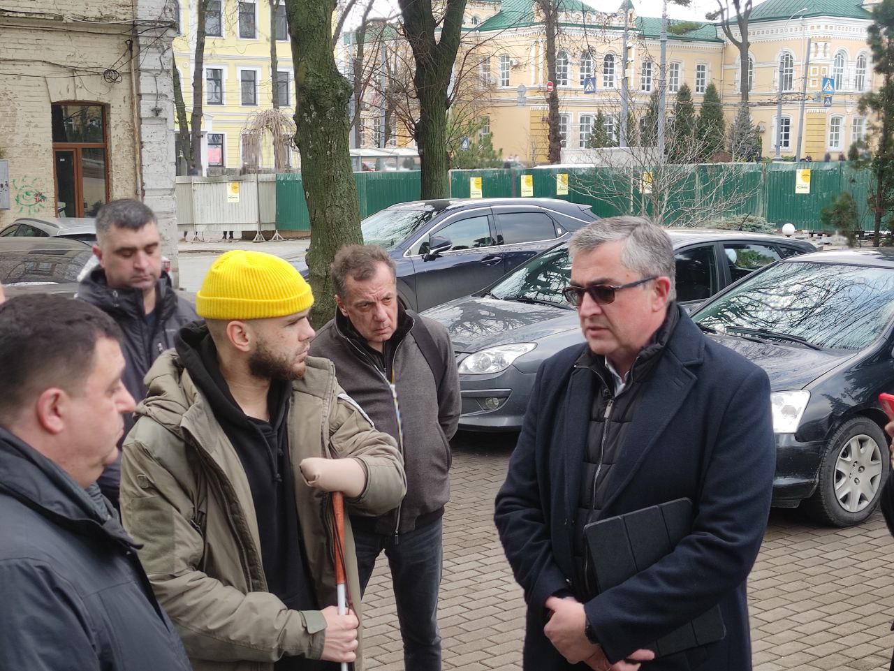 У центрі Вінниці провели робоче тестування пілотного безбар’єрного маршруту