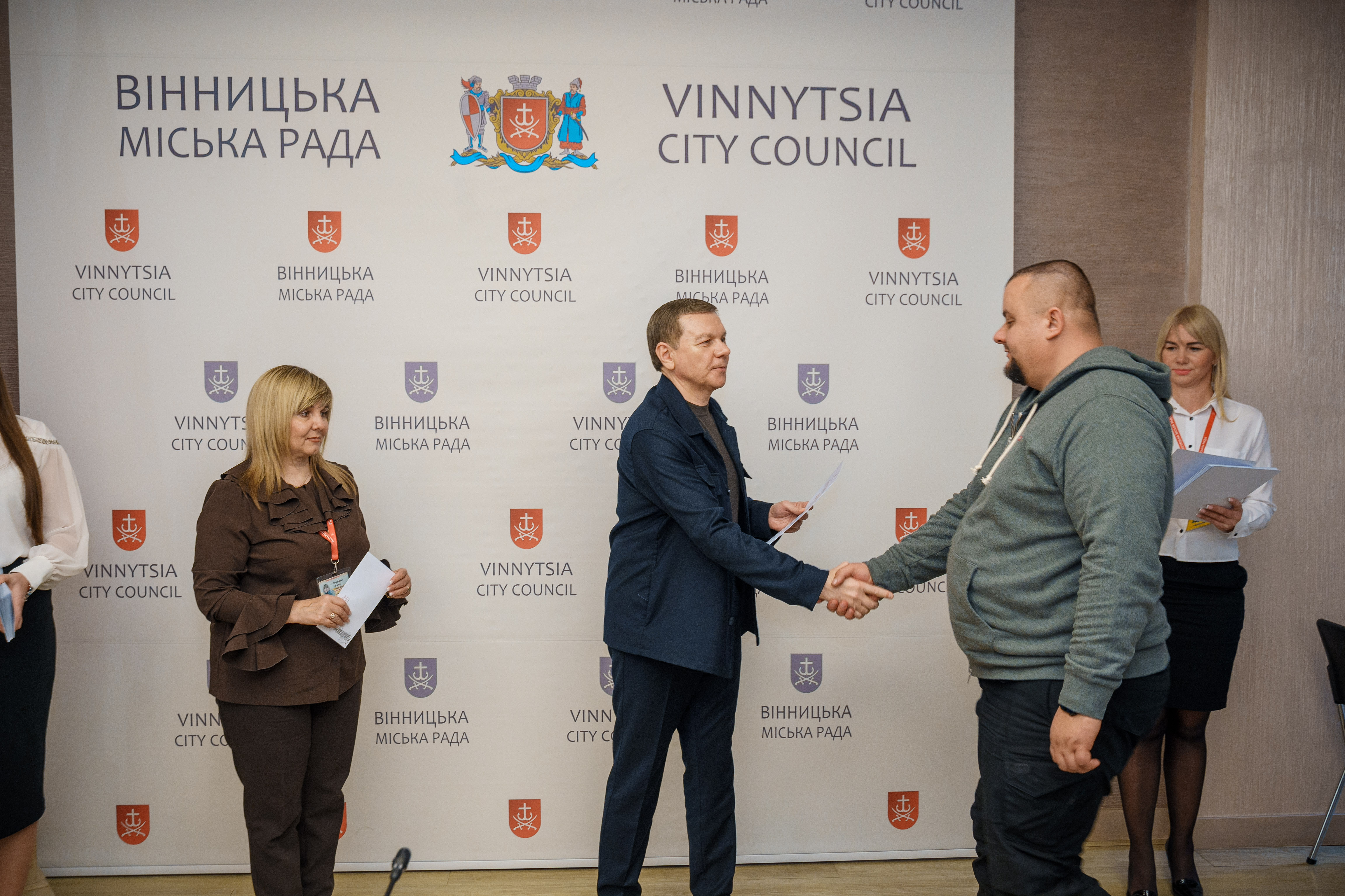 У Вінницькій міській раді відзначили волонтерів громади