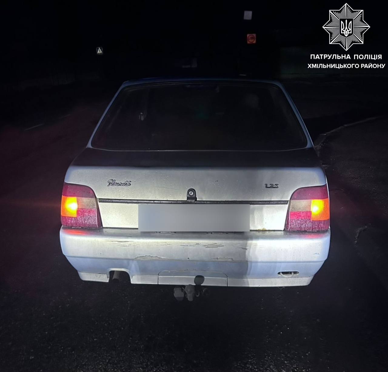 На Вінниччині патрульні зупинили 35-річного п'яного водія