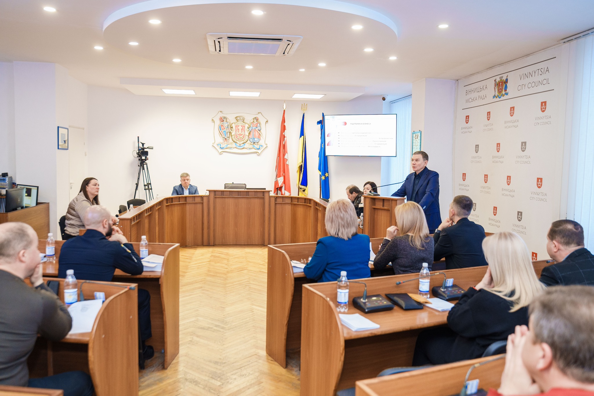 Вінницький міський голова прозвітував про роботу в 2025 році