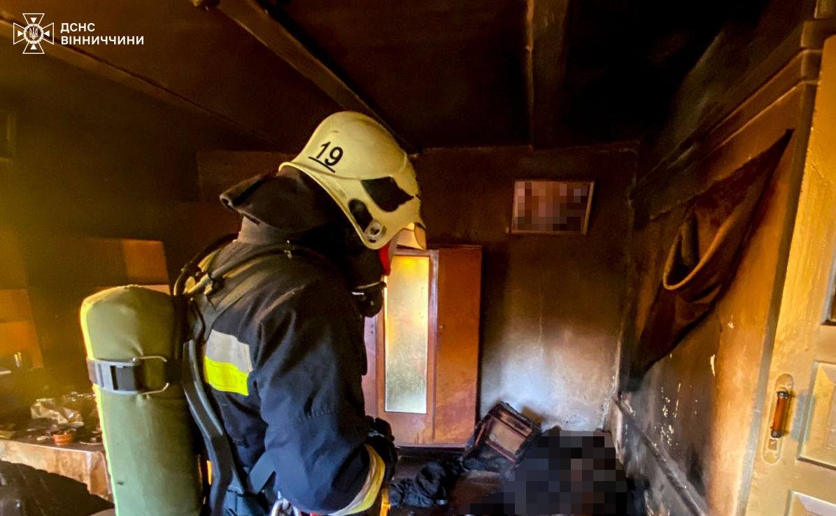 На Вінниччині необережність під час куріння призвела до загибелі двох людей