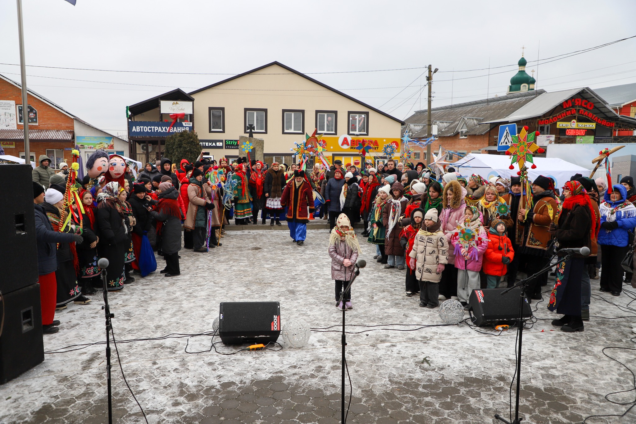 У Стрижавській громаді організували різдвяний фестиваль «Коляда Єднання»