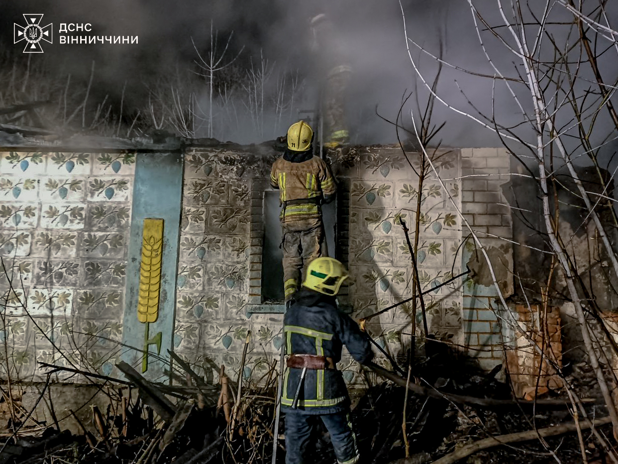 Двоє людей загинули в пожежах на Вінниччині