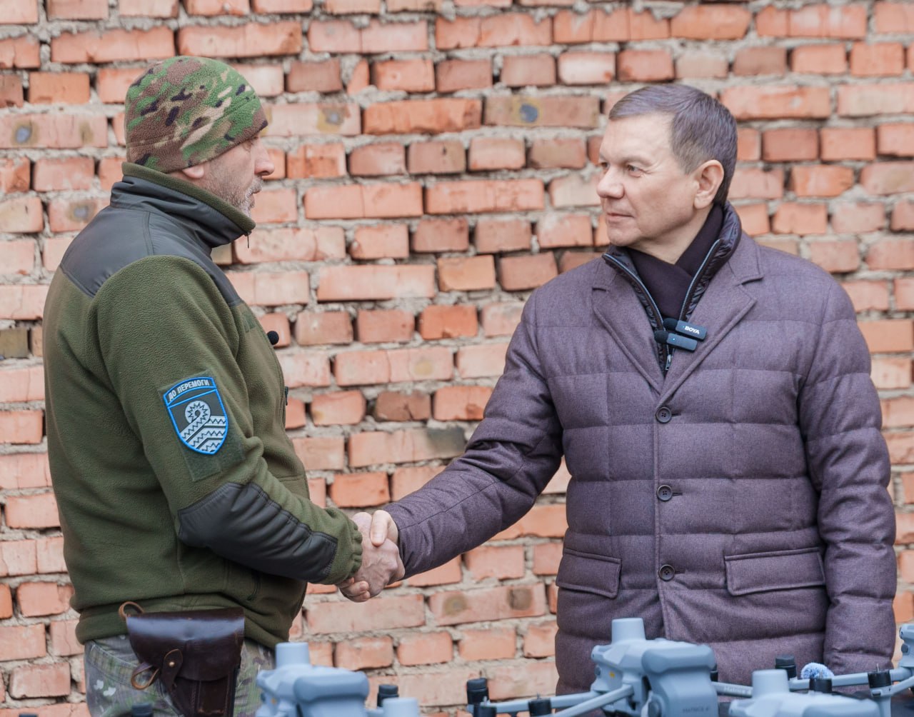 Вінниця вчергове підсилила обладнанням бійців 59-ї бригади імені Якова Гандзюка