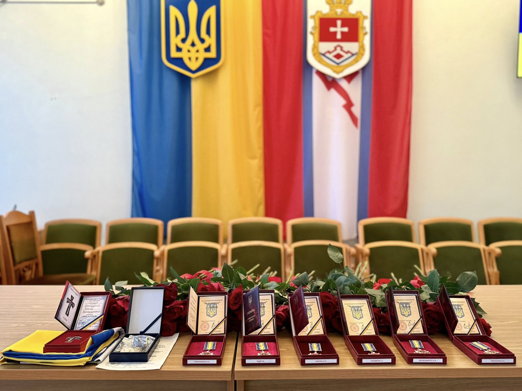 На Вінниччині вісьмох Захисників відзначили державними нагородами, сімох з них посмертно