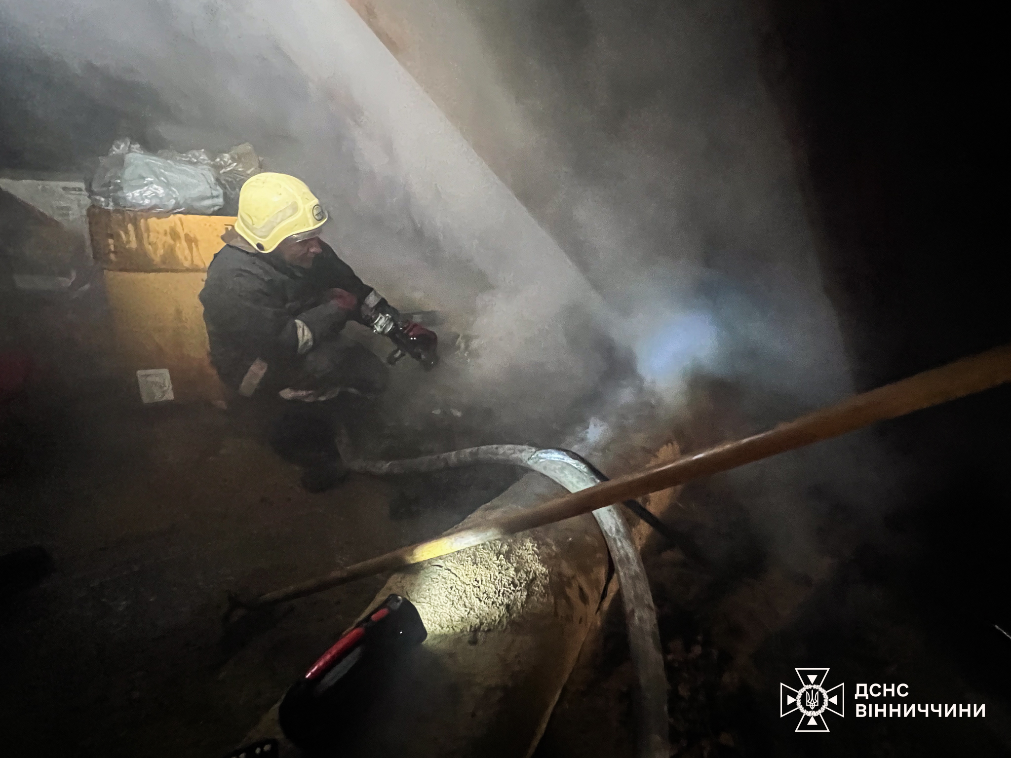 На Вінниччині горів пансіонат для осіб з інвалідністю та похилого віку