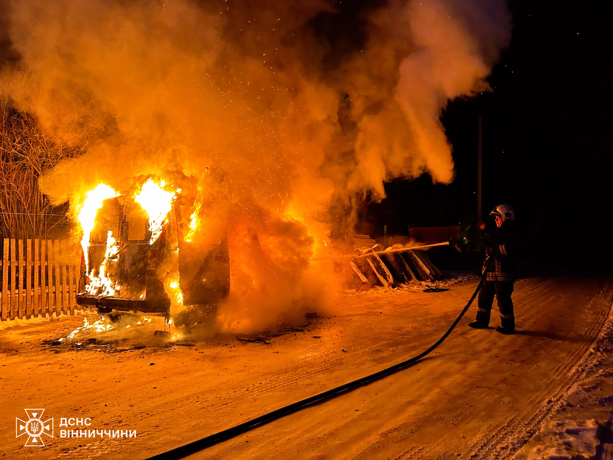 У Вінниці горіла квартира на Театральній
