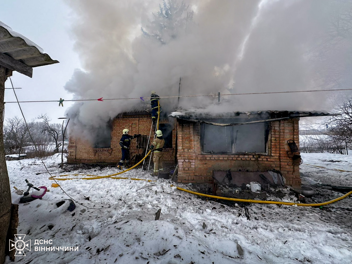 Внаслідок пожежі на Вінниччині загинув 72-річний чоловік