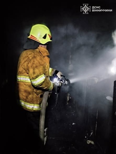 На Вінниччині сталося сім пожеж