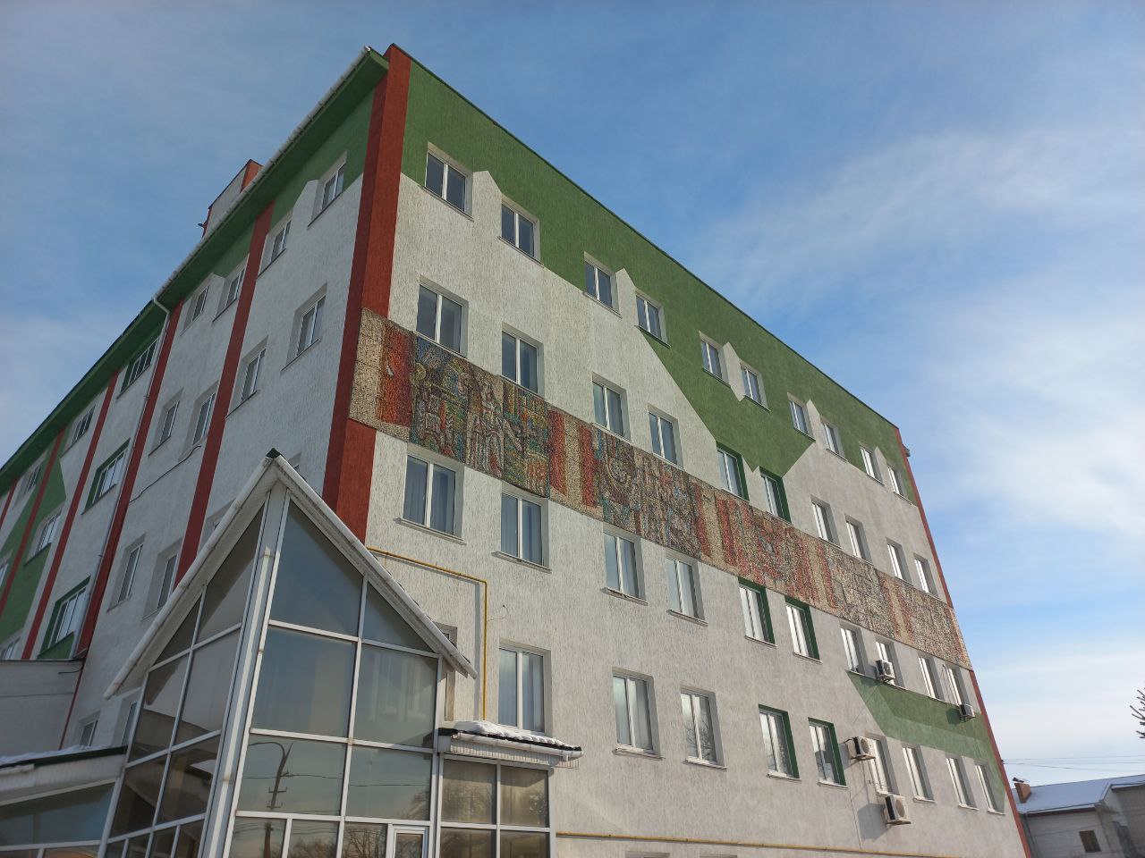 Мозаїку на будівлі в районі Тяжилова внесли до переліку нововиявлених об’єктів культурної спадщини