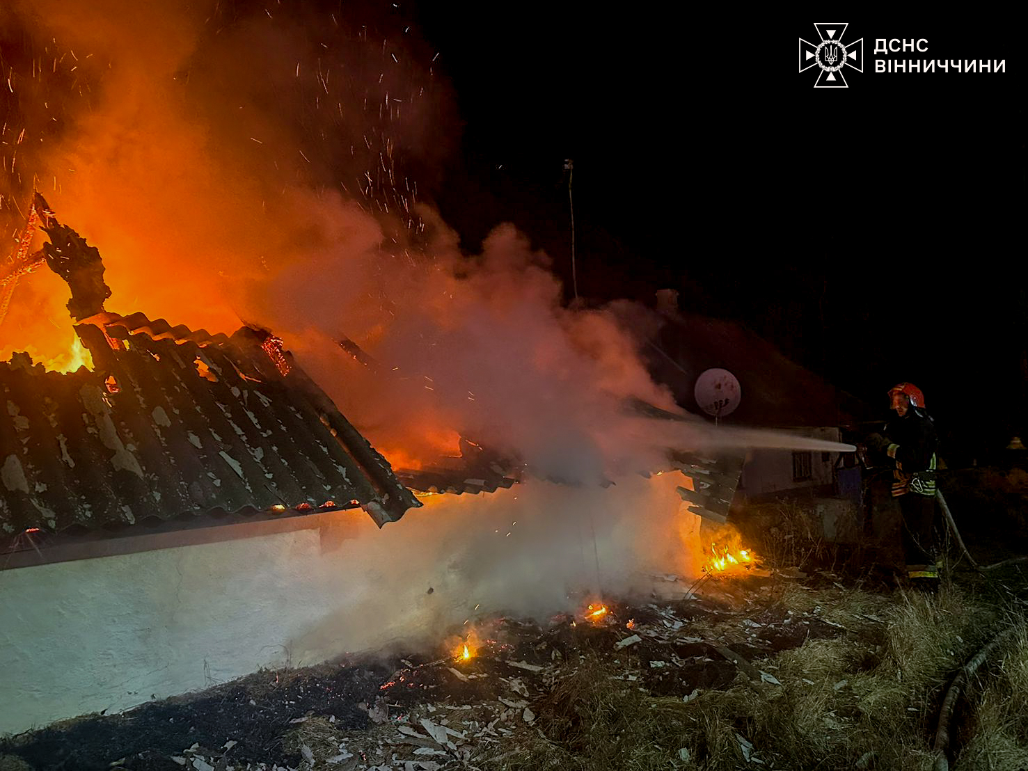 На Вінниччині сталося 11 пожеж, дев’ять із них — на відкритих територіях