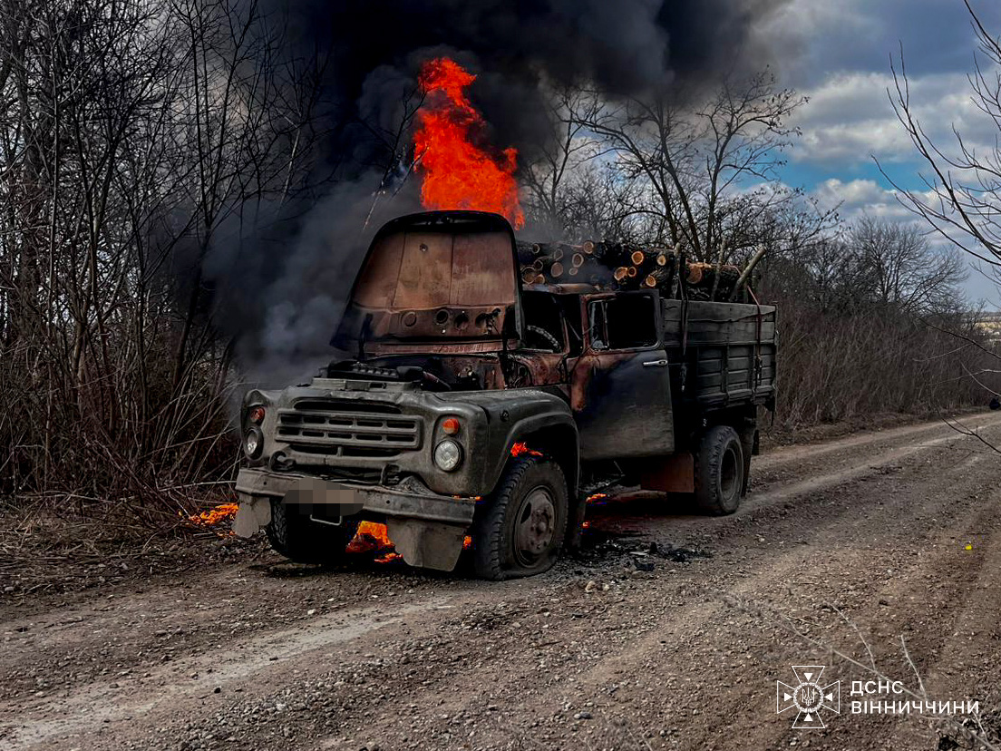 На Вінниччині сталося 11 пожеж, дев’ять із них — на відкритих територіях