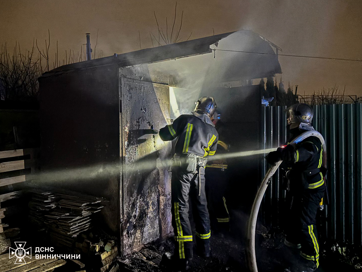 У Вінниці горів заклад харчування