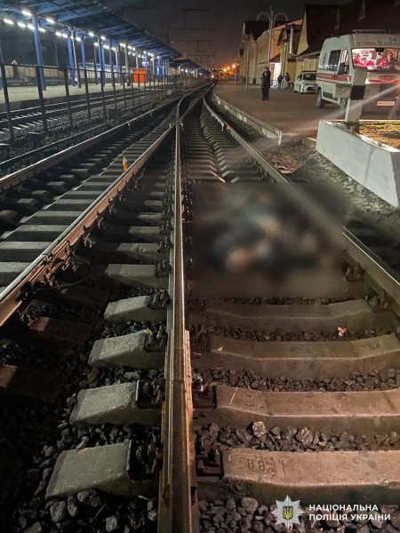 У Вінниці на залізничних коліях загинуло двоє чоловіків