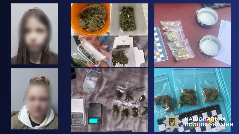 У Вінниці затримали двох зловмисниць, які розповсюджували наркотики містом