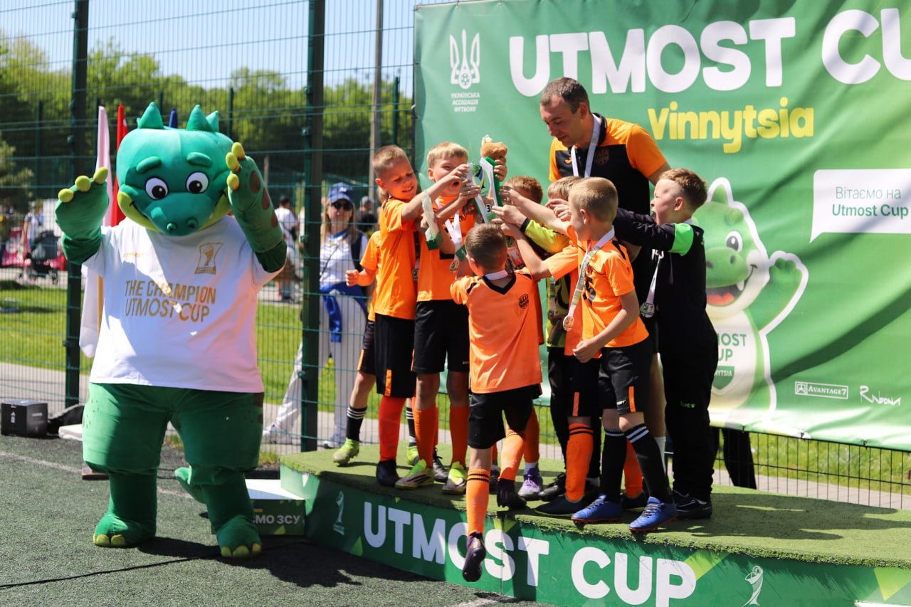 Дніпровський «Майстер м’яча» виграв Utmost Cup серед наймолодших футболістів, який пройшов на Вінниччині