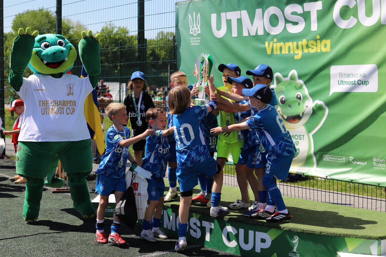 Дніпровський «Майстер м’яча» виграв Utmost Cup серед наймолодших футболістів, який пройшов на Вінниччині