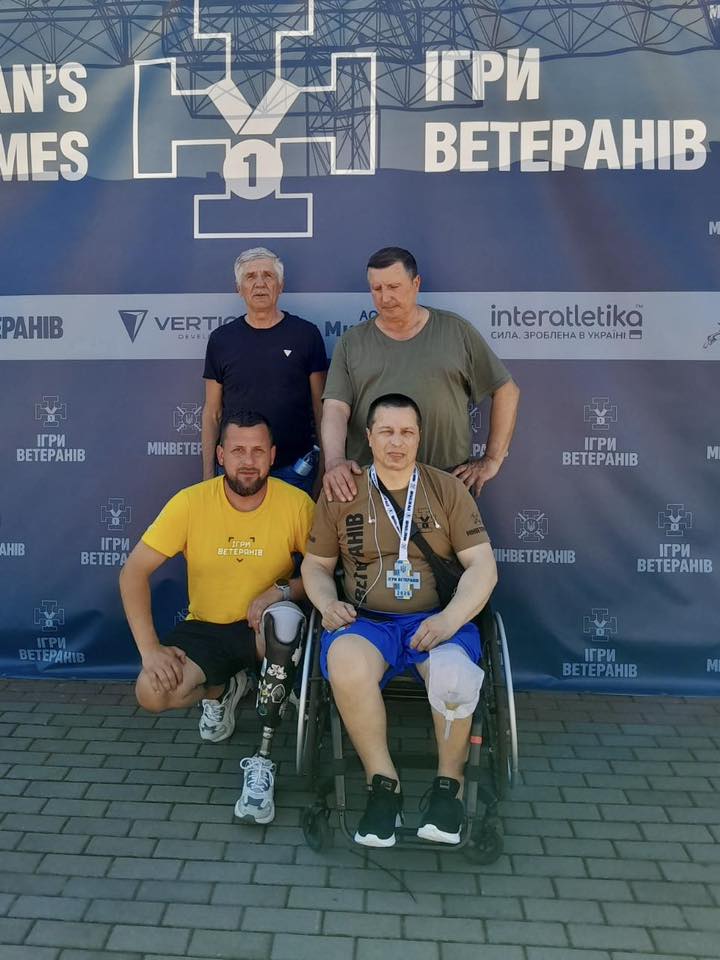 Вінницький ветеран Микола Єрьомін став срібним призером Всеукраїнських спортивних змагань «Ігри ветеранів 2026»