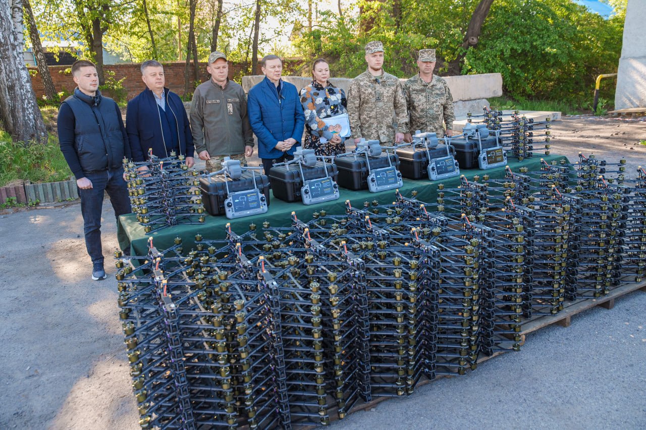 Вінниця вчергове передала необхідне обладнання для 120-ї бригади ТРО