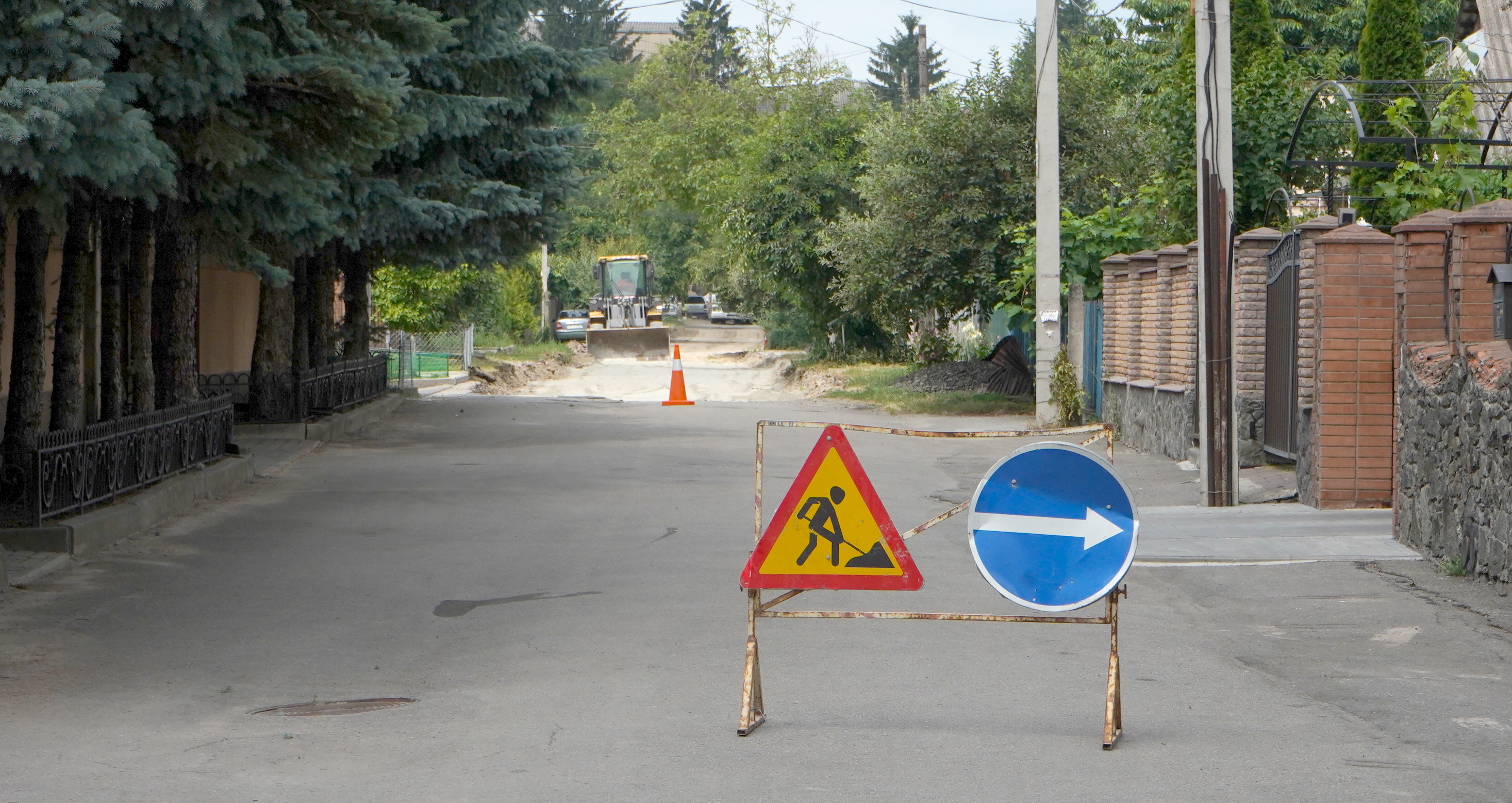 У Вінниці ремонтують вулицю Дмитра Михайловського за програмою співфінансування