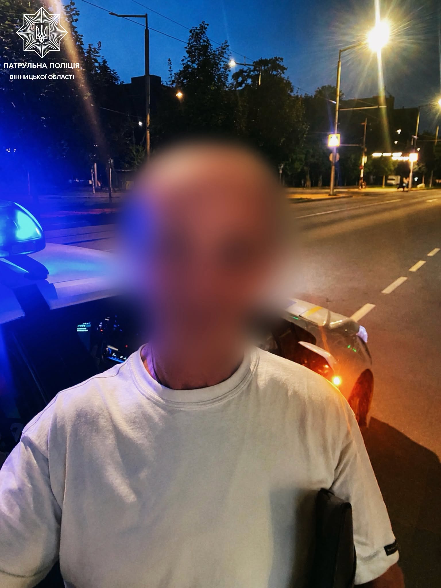 Вінницькі патрульні виявили чоловіка, що переховувався від суду