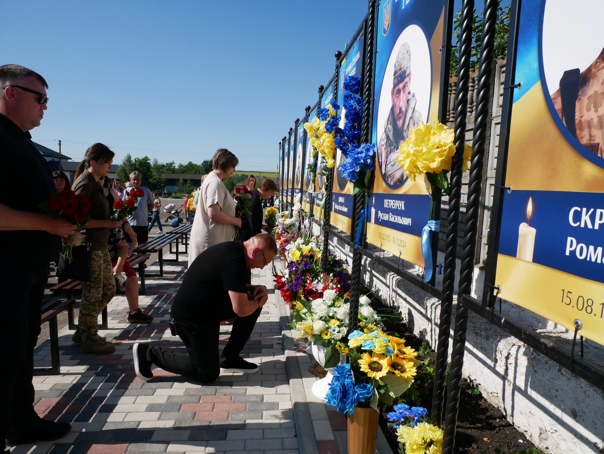 У Сутисківській громаді відкрили Алею Надії