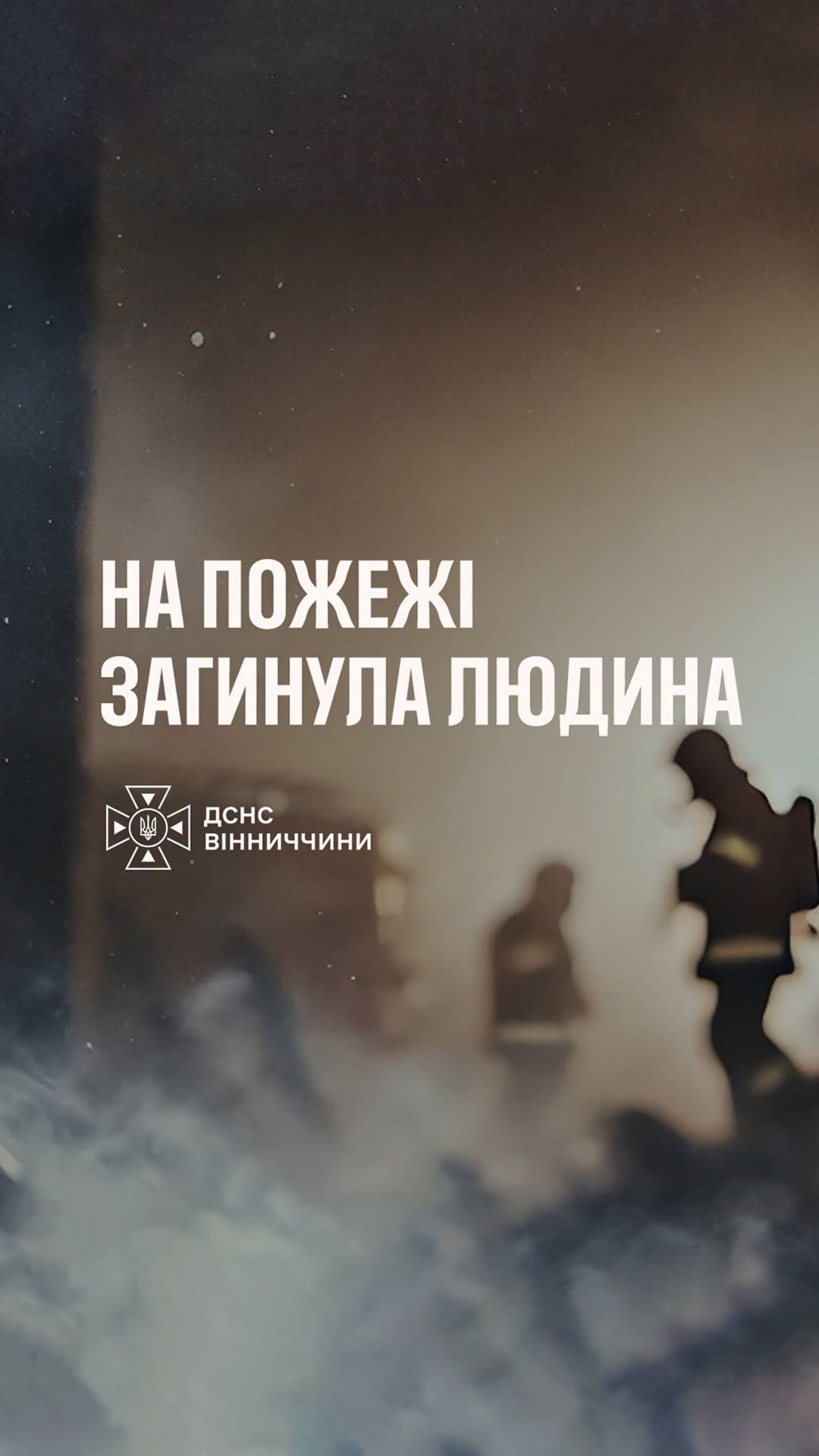 На Вінниччині під час пожежі загинув пенсіонер: дим із будинку помітив син