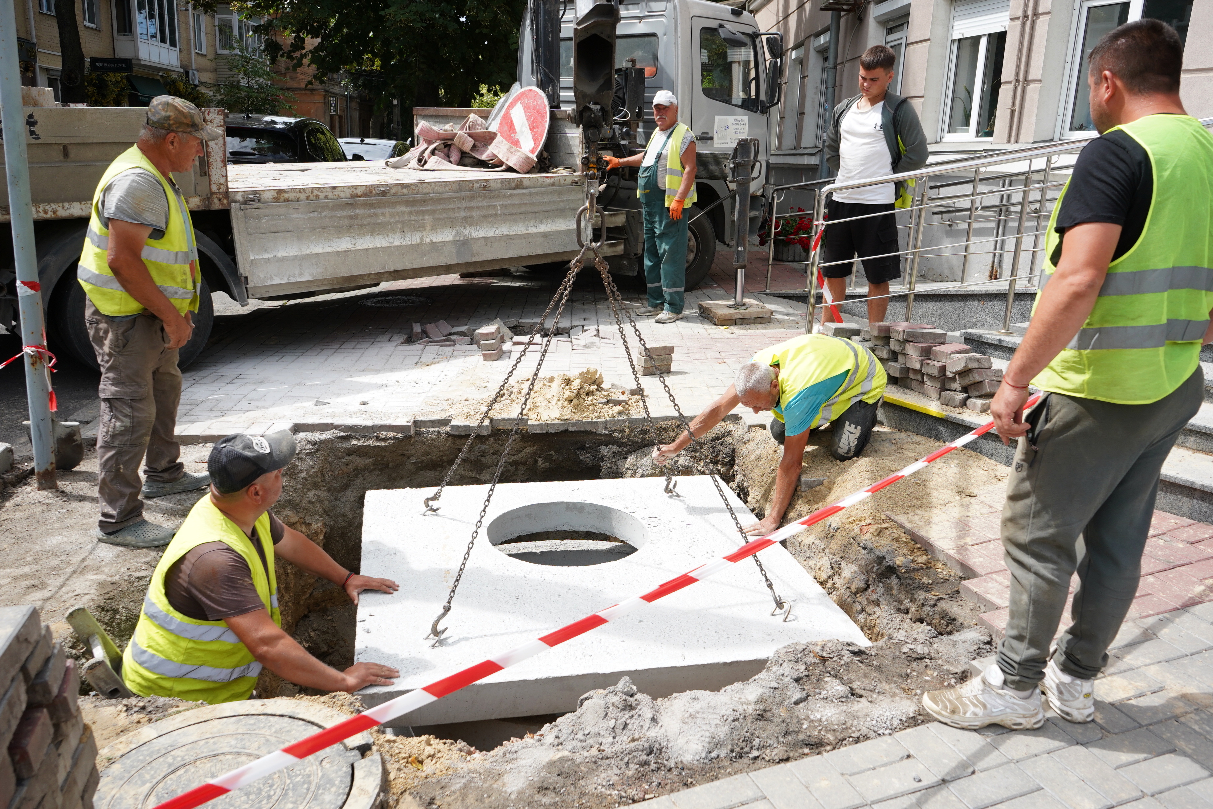У центрі Вінниці замінять понад 400 метрів водогону, якому понад 100 років