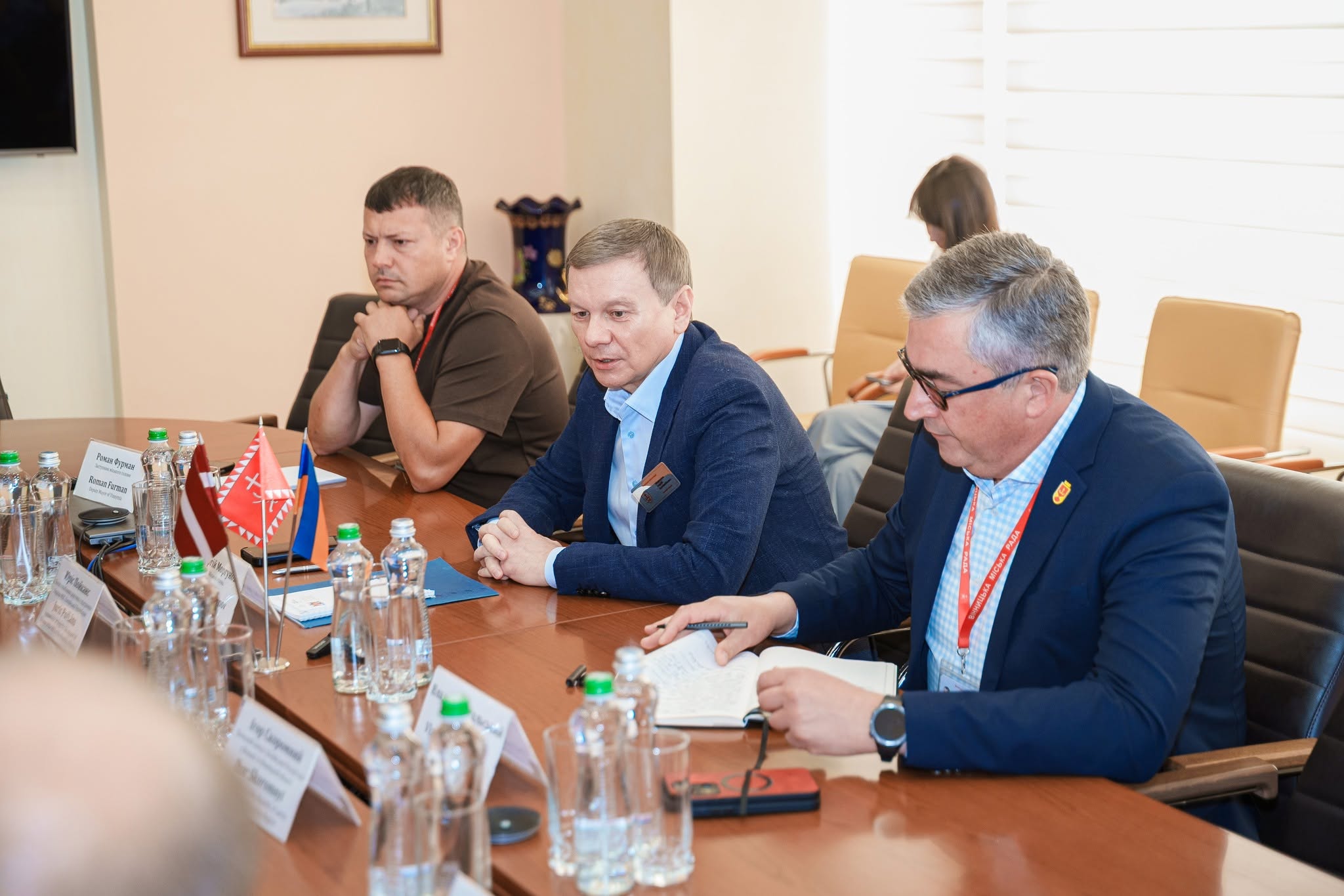 Латвійська делегація відвідала Вінницю: говорили про енергетику та підготовку до зими