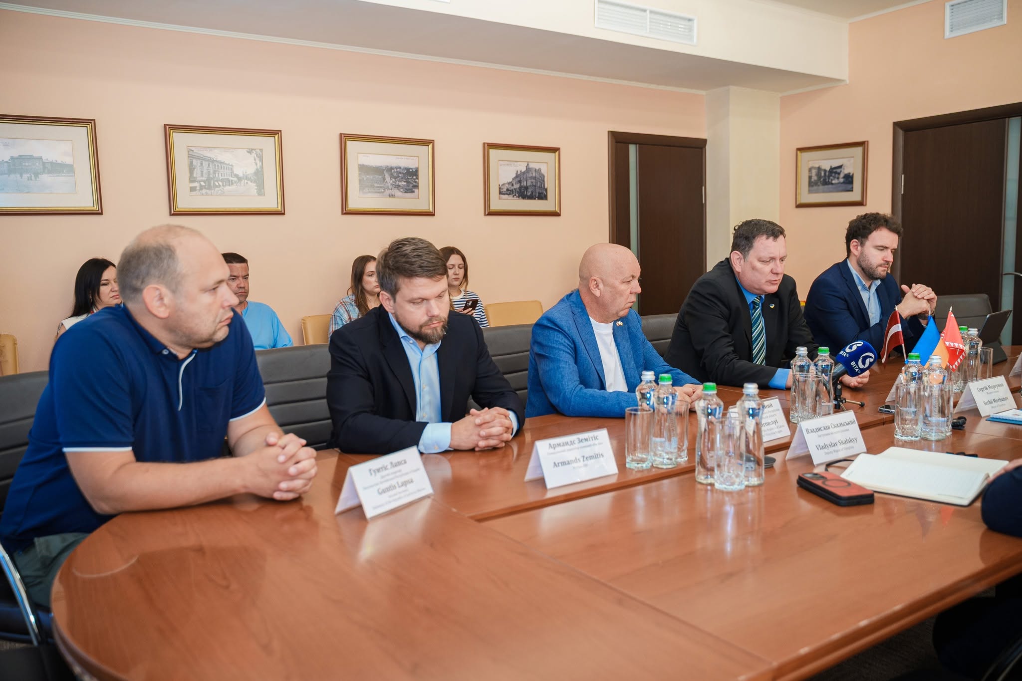 Латвійська делегація відвідала Вінницю: говорили про енергетику та підготовку до зими