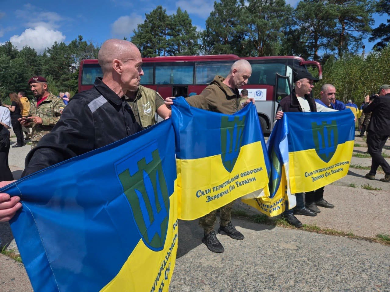 Додому з російського полону повернулося шестеро бійців з Вінниччини