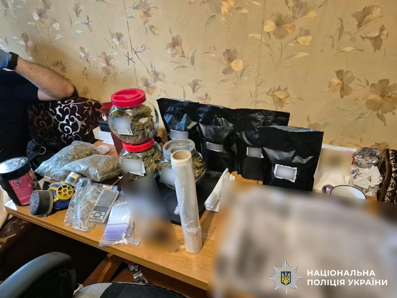 Понад 1,5 кг речовини та рослини конопель: у Вінниці викрили наркозлочин