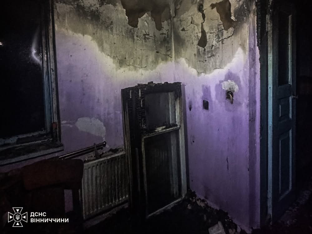 У селі Щаслива на Вінниччині в пожежі загинув 67-річний чоловік