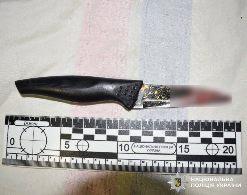 Вдарив ножем в обличчя: за замах на вбивство знайомої на Вінниччині затримали чоловіка