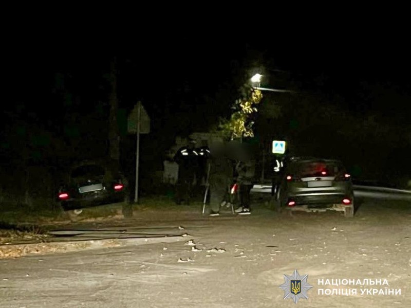 На Вінниччині внаслідок ДТП за участю двох автівок постраждала дівчинка-пішохід