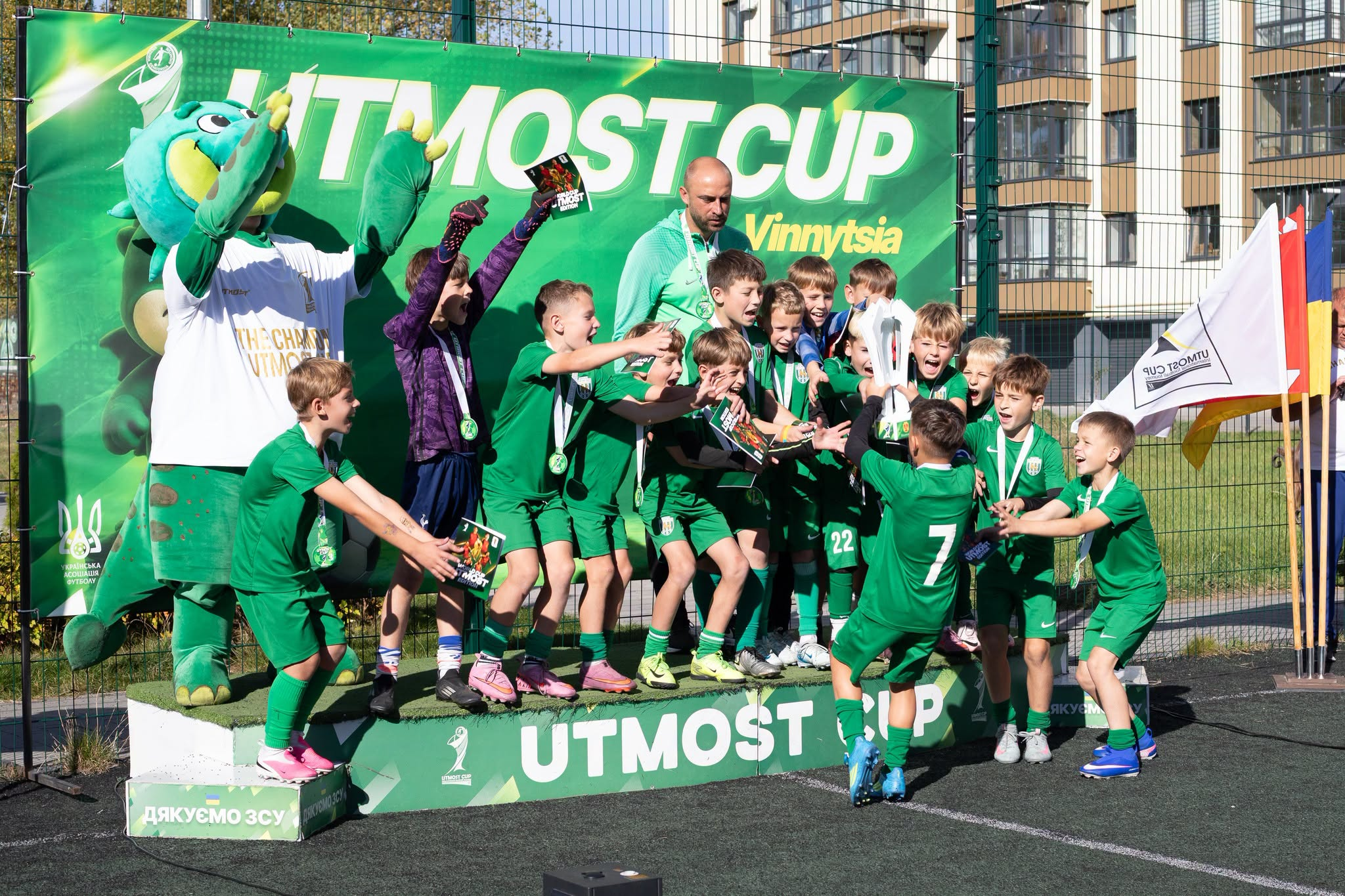 У Вінниці визначили переможців Utmost Cup серед футболістів 2017 року народження