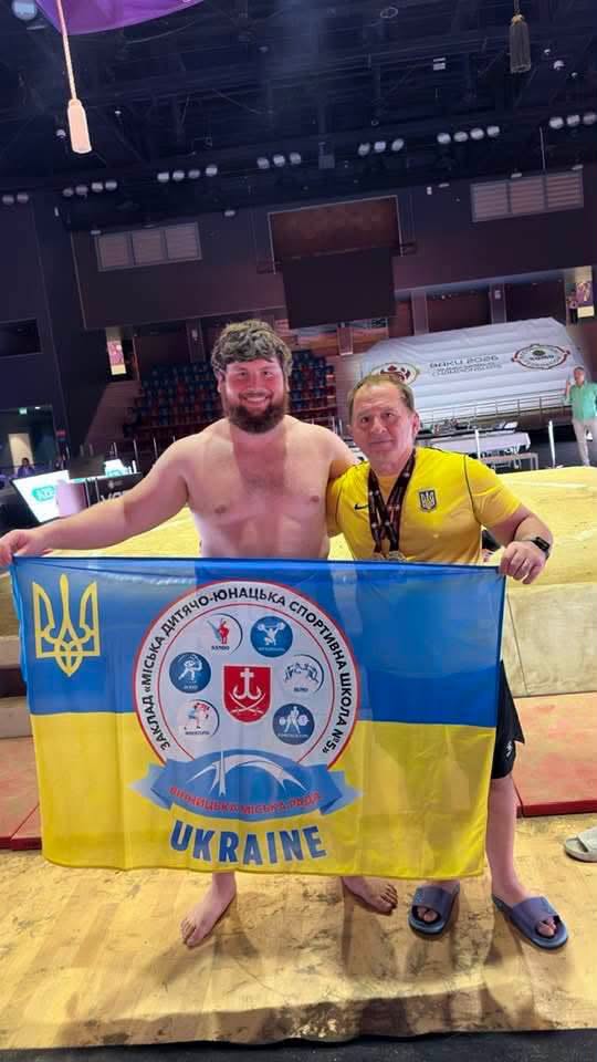 Вінницький сумоїст став чемпіоном світу в абсолютній ваговій категорії