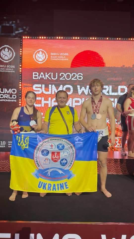Вінницький сумоїст став чемпіоном світу в абсолютній ваговій категорії