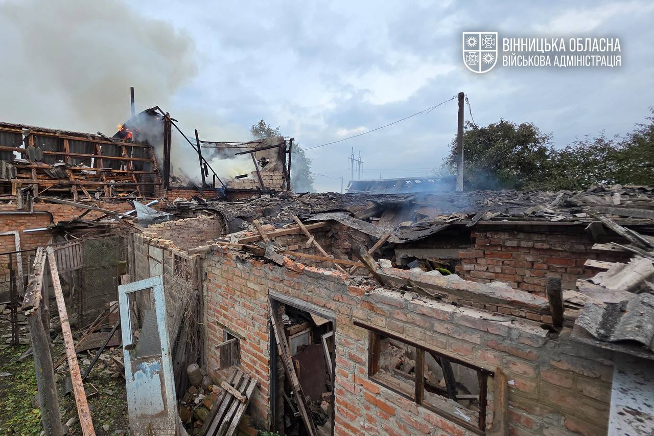 Вінниччина знов перебуває під російськими атаками