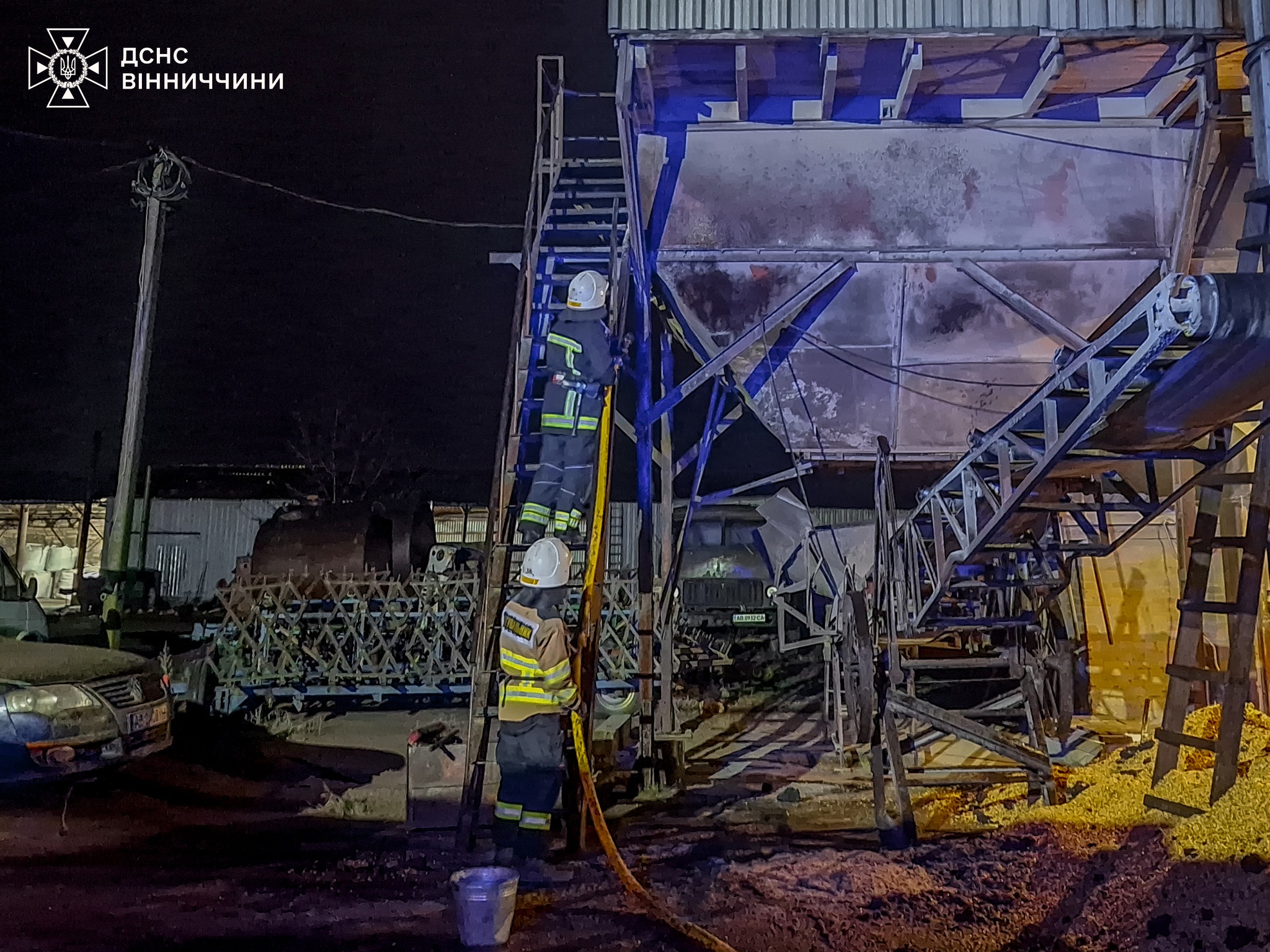 На Вінниччині горіла прибудова до музичної школи