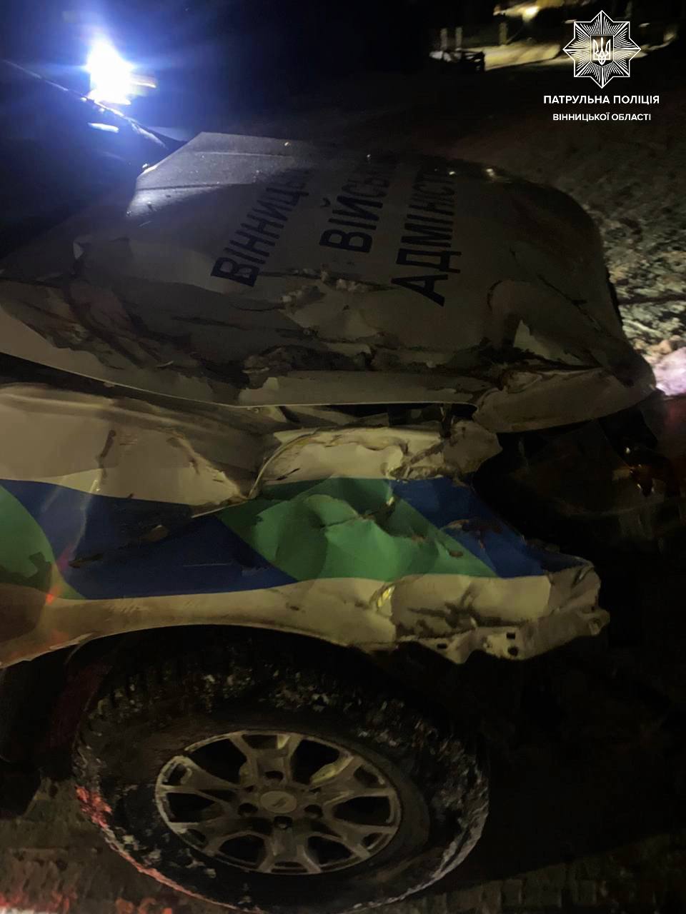 Сталася ДТП за участю автомобіля Вінницької ОВА